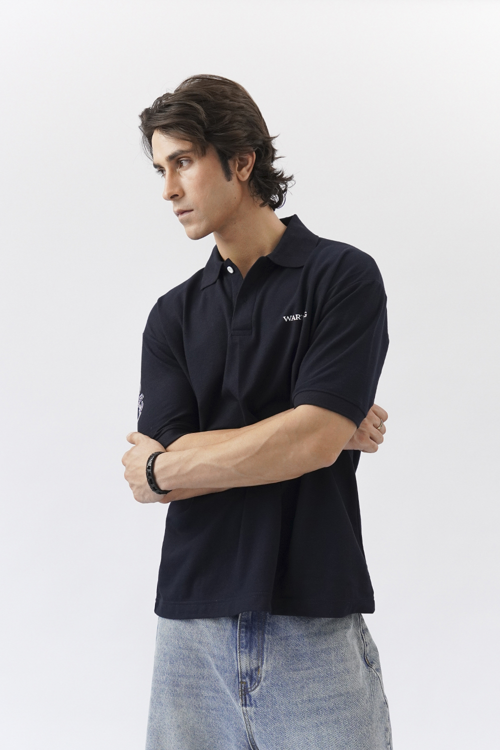 Warthog Navy Polo Shirt - Image 3