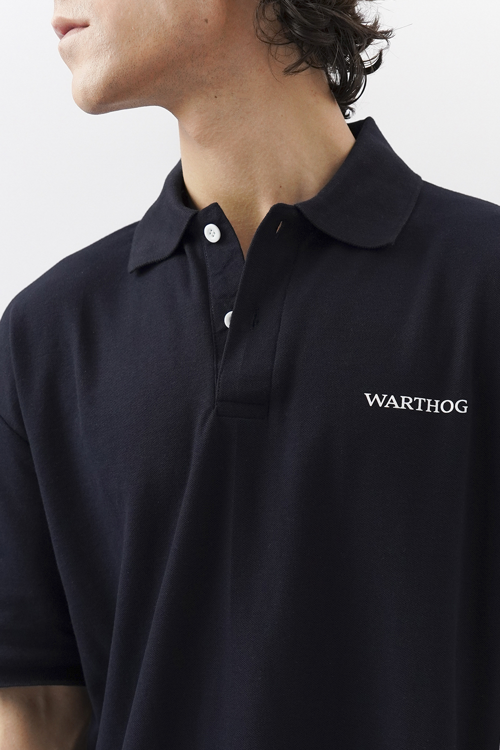 Warthog Navy Polo Shirt - Image 4