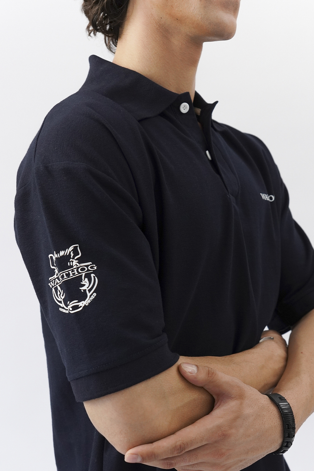 Warthog Navy Polo Shirt - Image 5