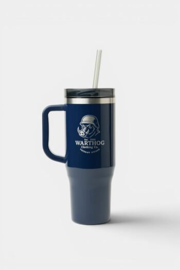 Warthog Matte Black Thermal Vacuum Tumbler 30oz