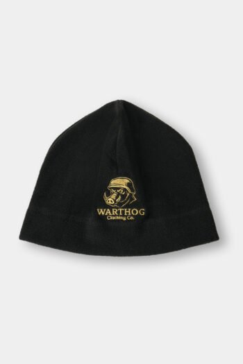 Warthog Ribbed Knit Winter Cuff Beanie - Charcoal